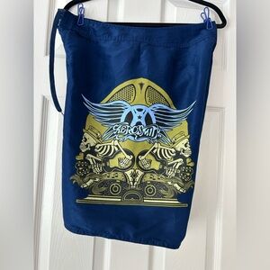 Winterland Aerosmith Navy Drawstring Board shorts ‘Jukebox Skeltons’ design 32
